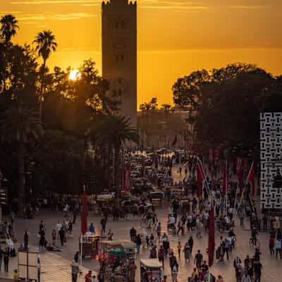 Jemaa el Fnaa square, Morocco