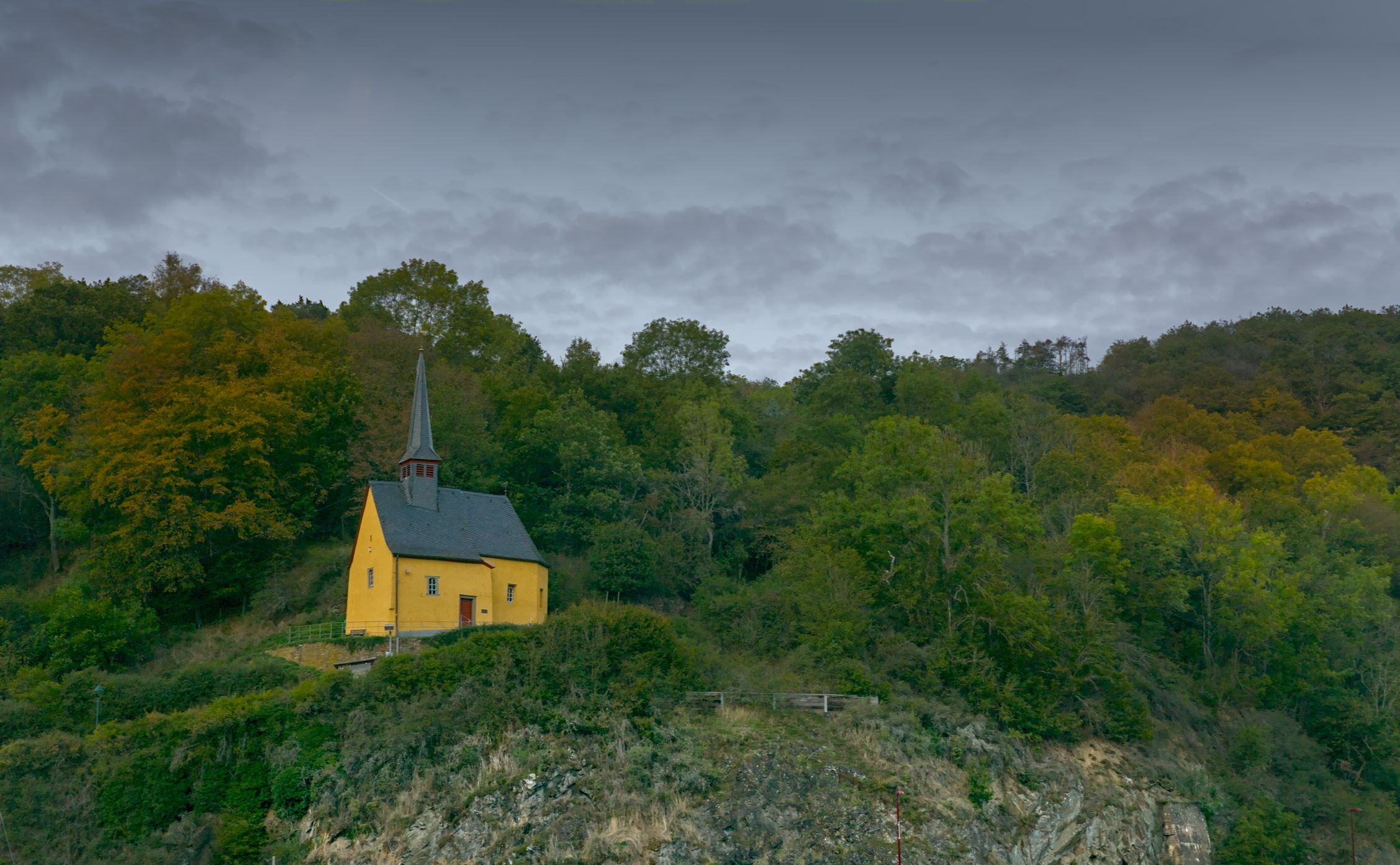 Katharinenkapelle auf dem Felsen, Germany