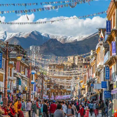 Leh Market, India