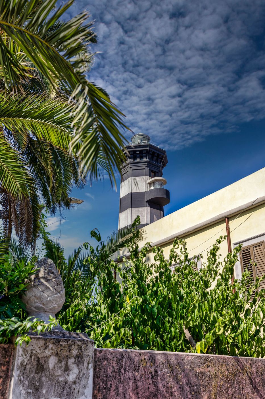 Lighthouse Torre Faro, Sicily, Italy