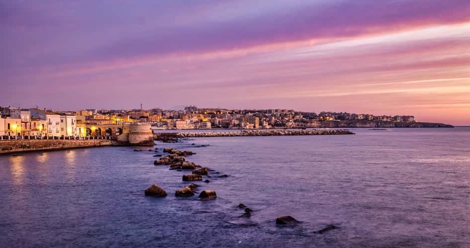 Looking north Syracuse, Sicily