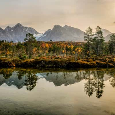 Lyngen Alps - Trail to Blåisvatnet, Norway