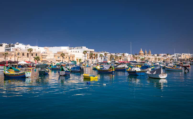Marsaxlokk harbour