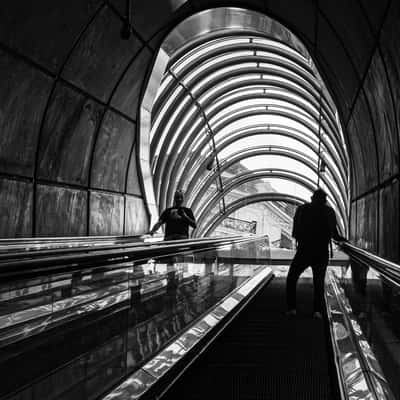 Metro Moyua exit, Bilbao, Spain