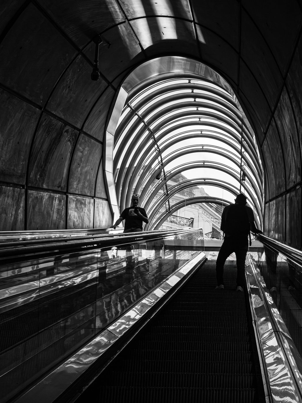 Metro Moyua exit, Bilbao, Spain