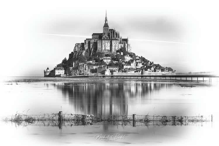 Mont Saint-Michel from Bridge