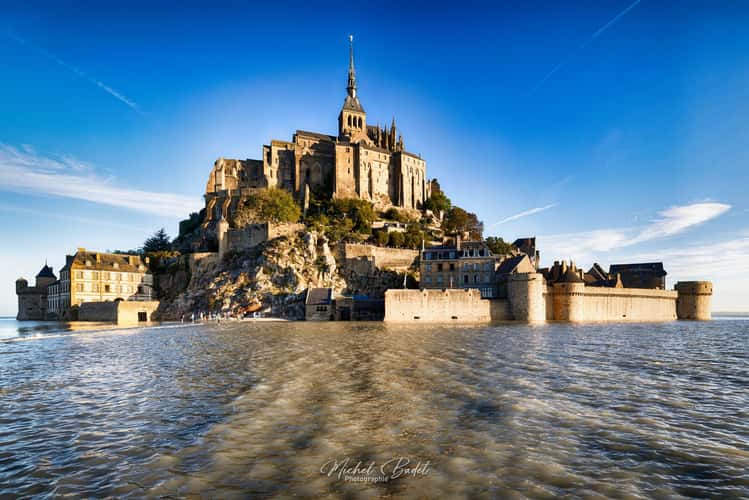 Mont Saint-Michel from Bridge