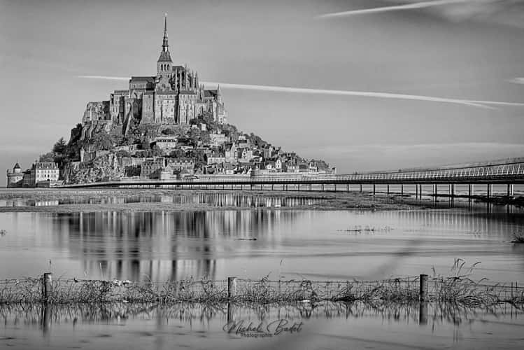 Mont Saint-Michel from Bridge