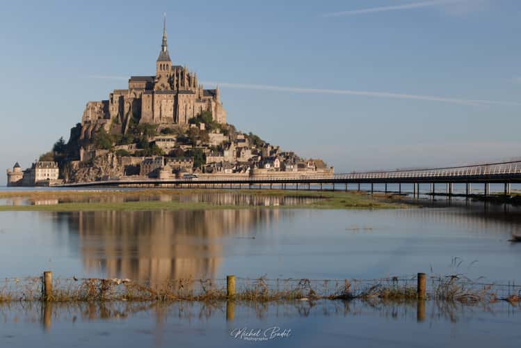 Mont Saint-Michel from Bridge