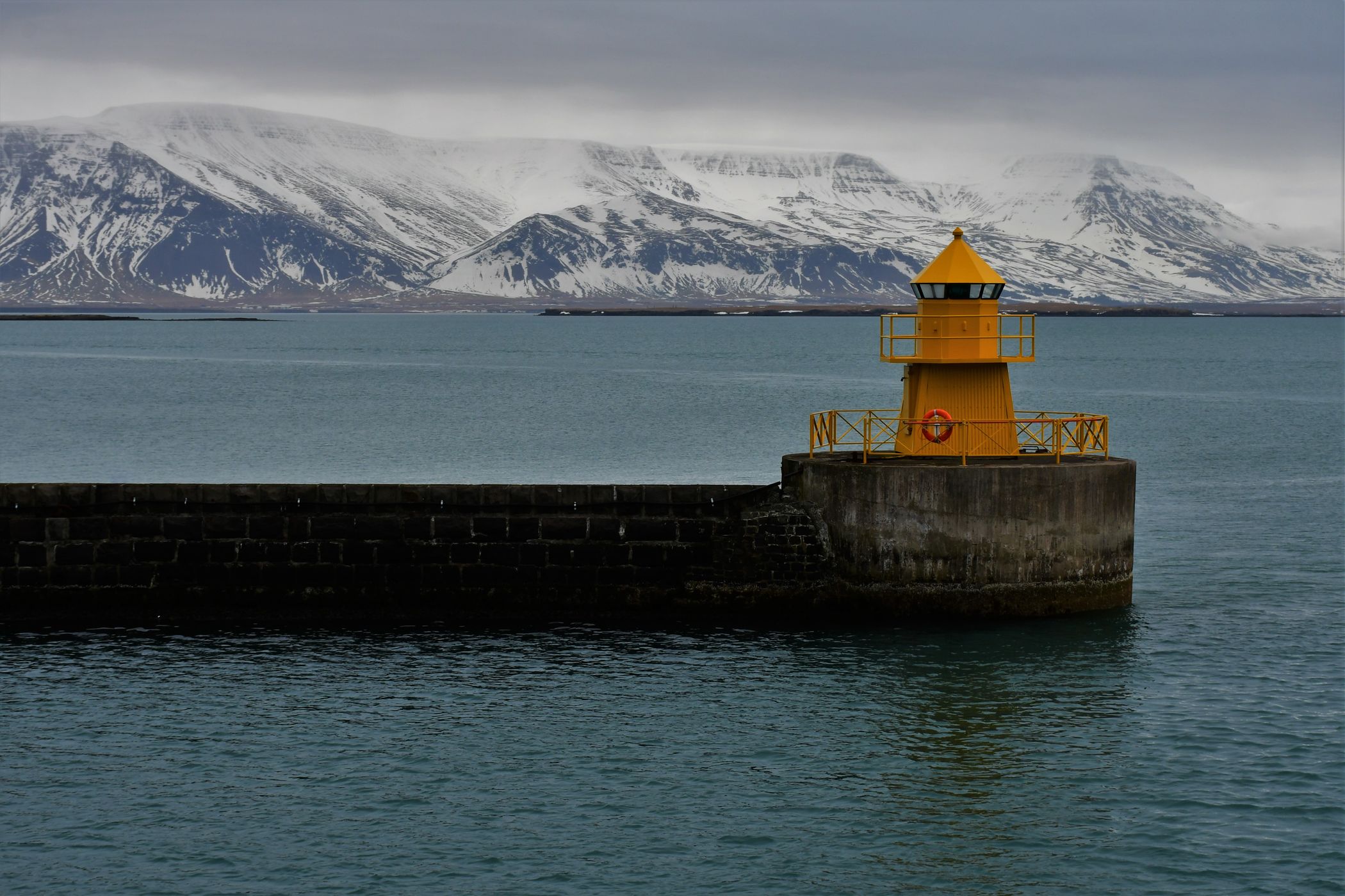 North Mole Head Lighthouse, Reykjavik, Iceland
