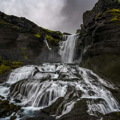 Ofaerufoss, Iceland