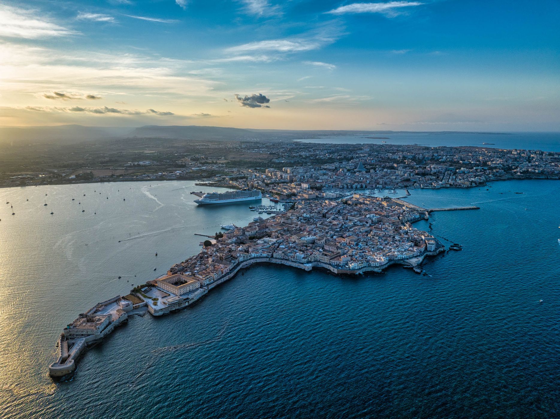 Old city Syracuse, Sicily, Italy