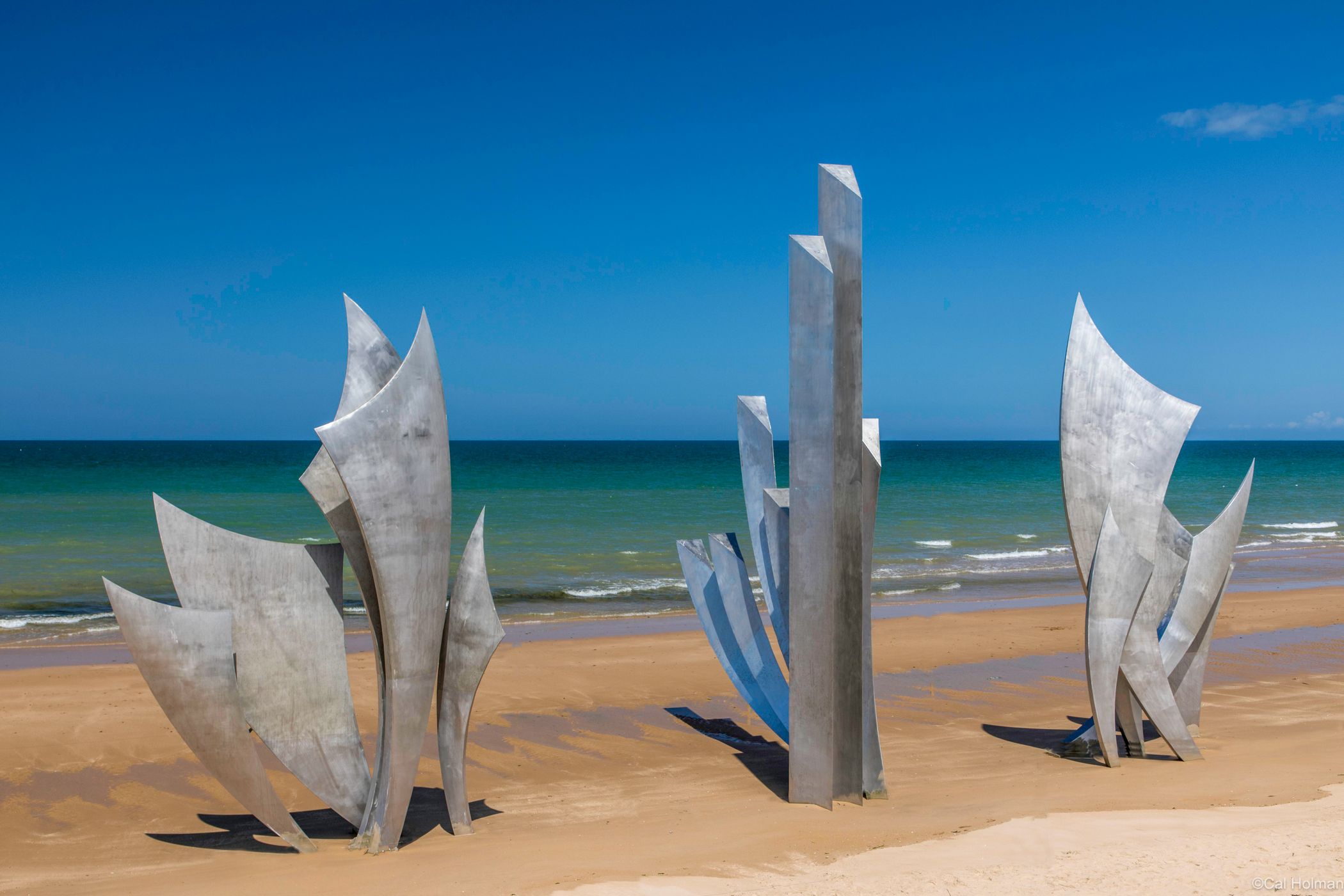 Omaha beach, France