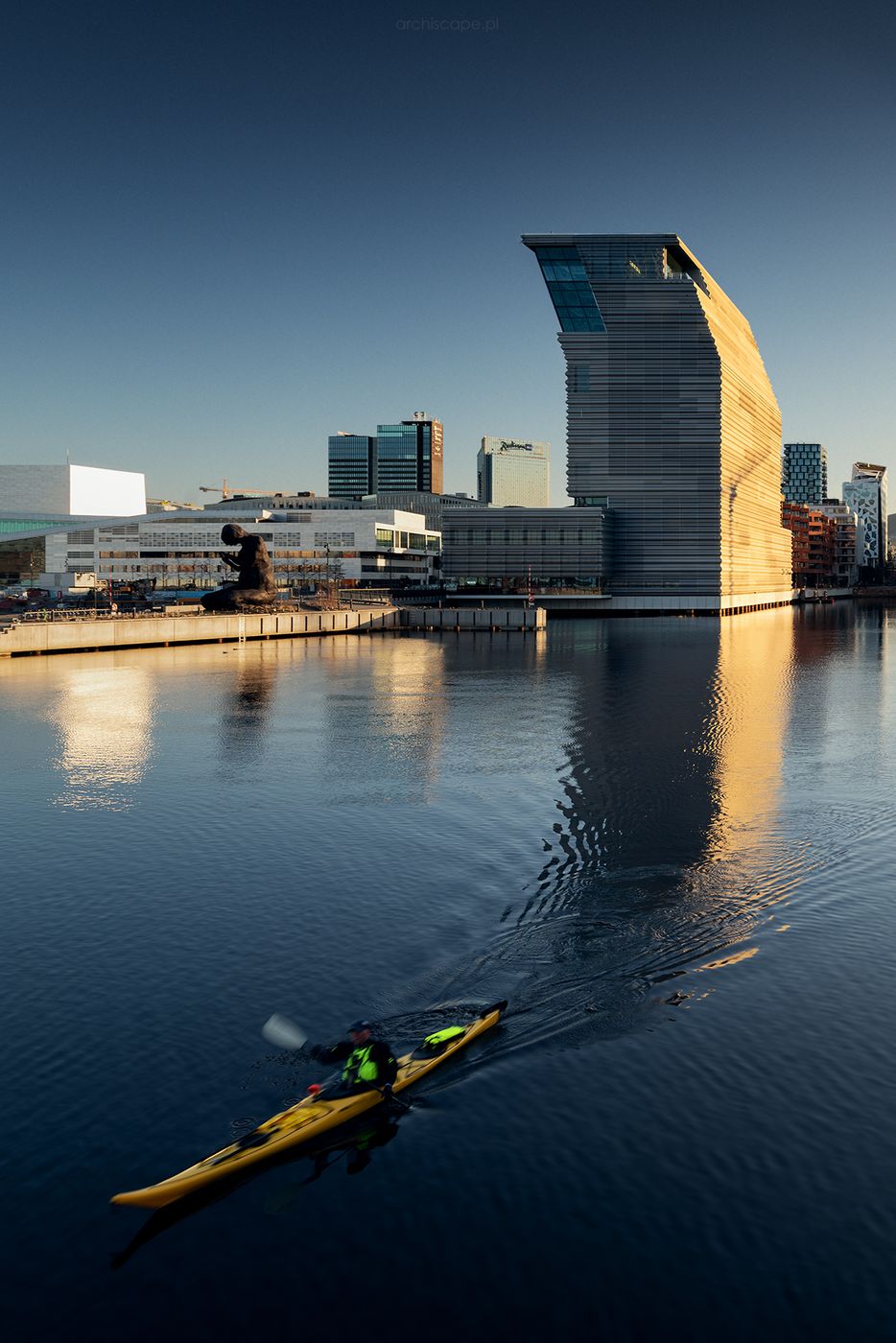 Oslo Harbour  bispevika, Norway