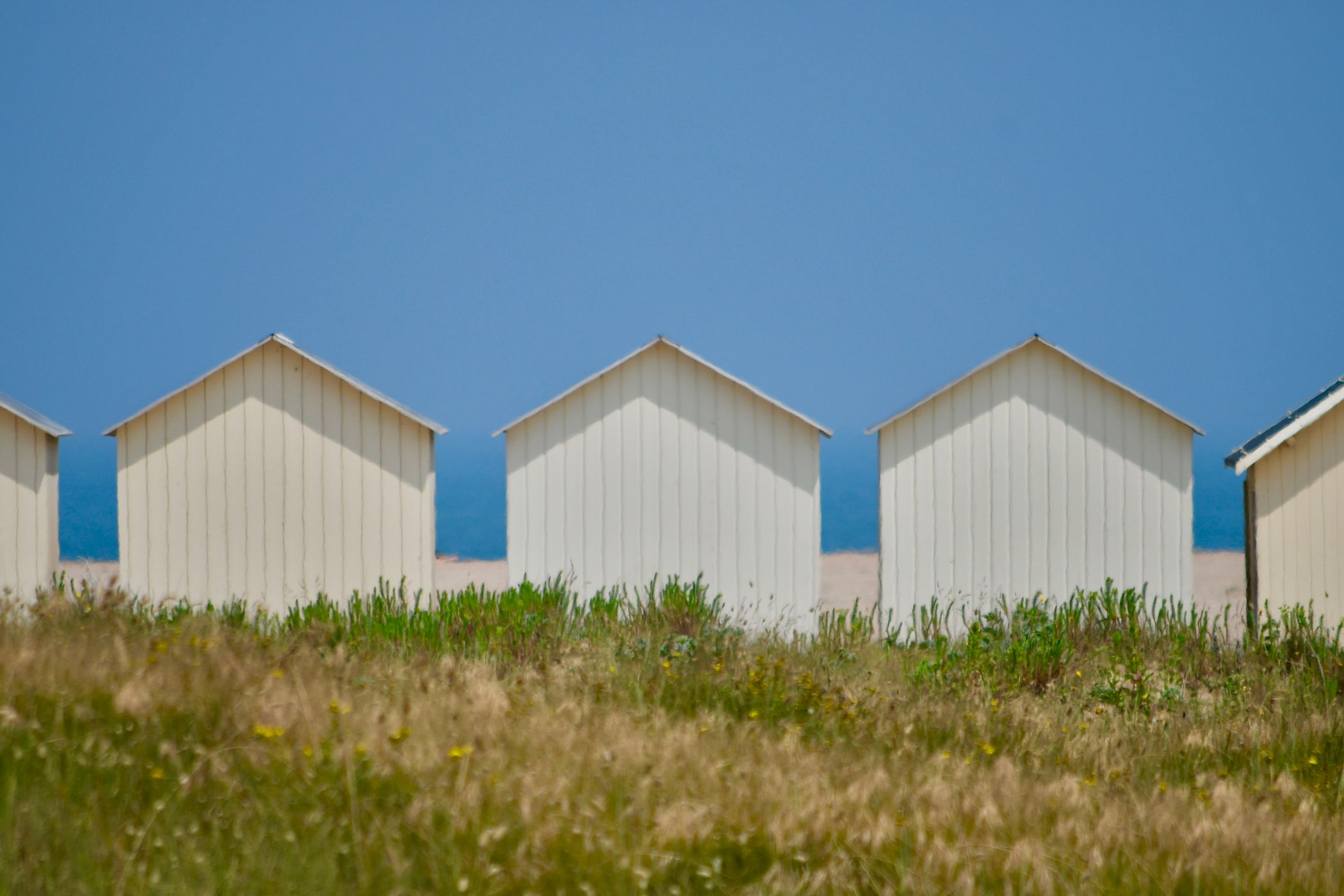 Ouistreham Beach Huts, France