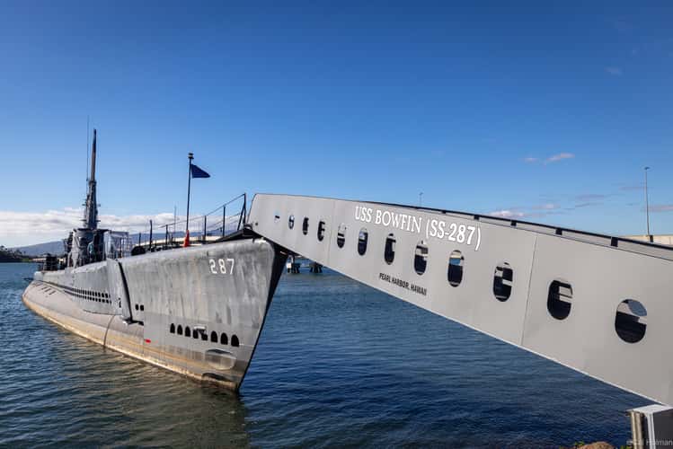 Pearl Harbour Military museum items Hawaii