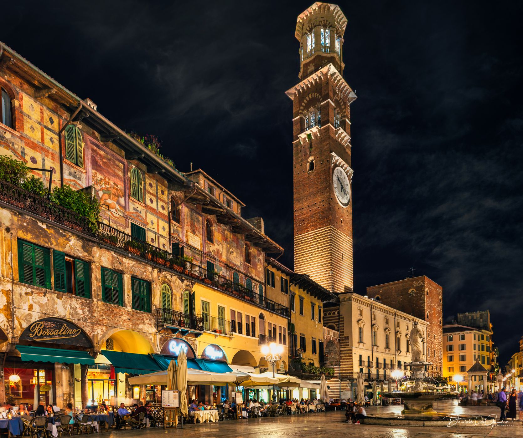 Piazza delle Erbe, Italy