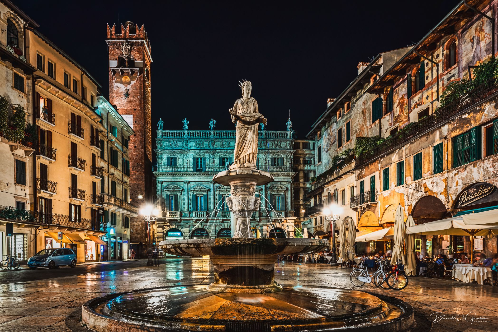 Piazza delle Erbe, Italy