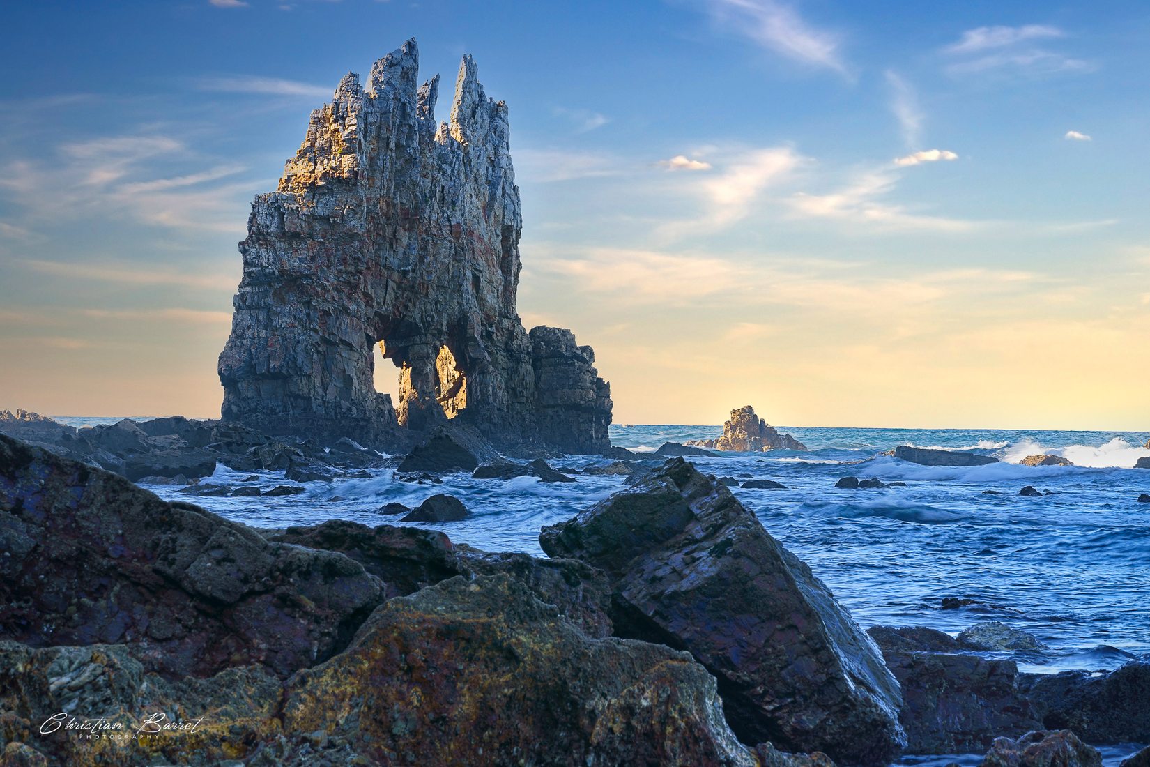 Playa de Portizuelo - Sauron's Mask, Spain