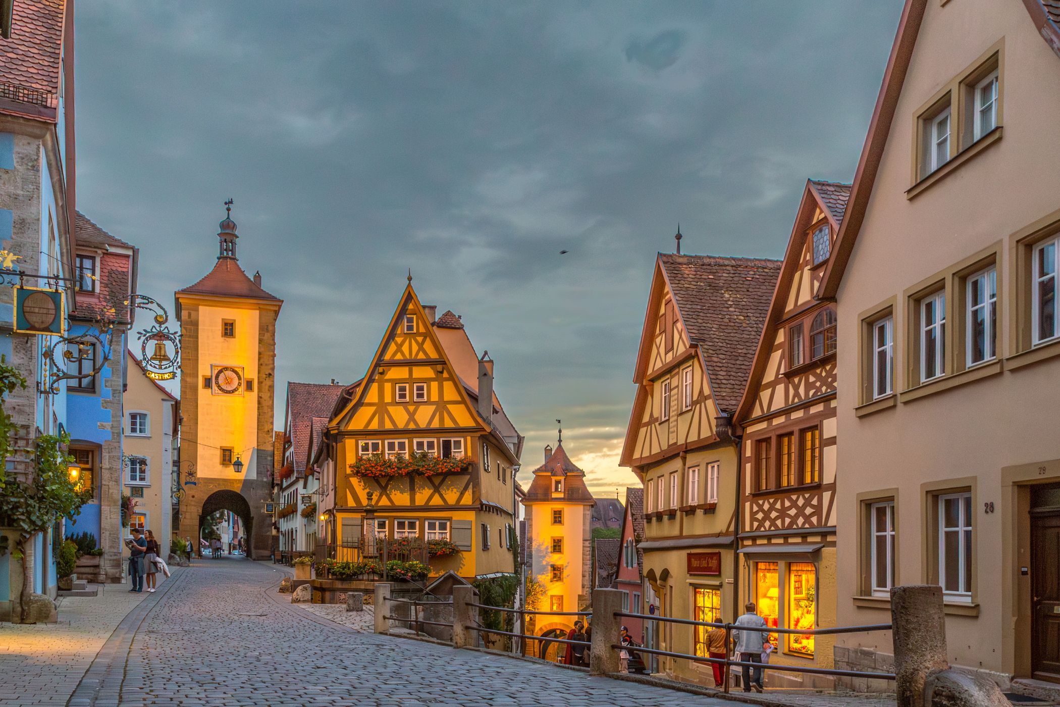 Plönlein, Rothenburg ob der Tauber, Germany