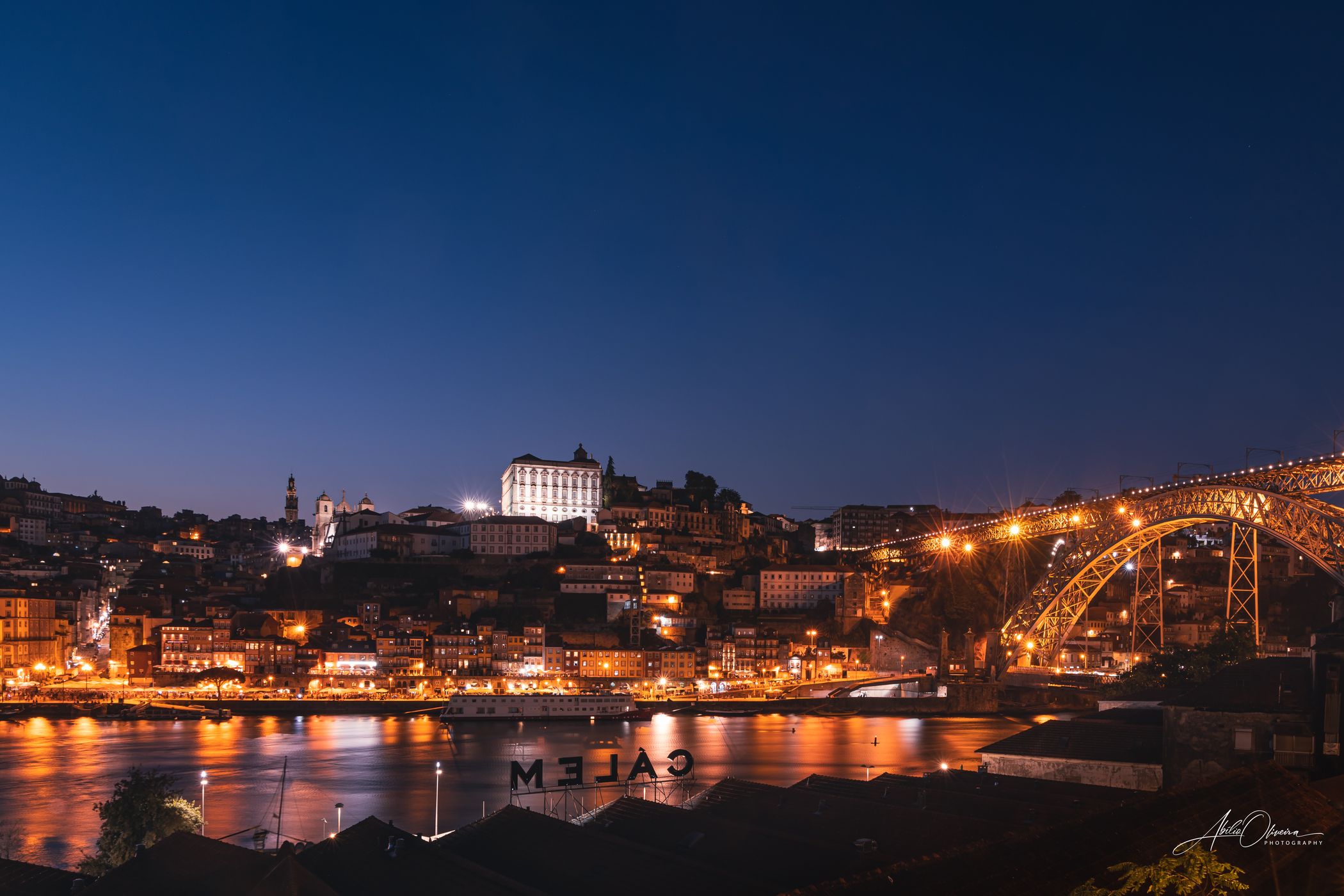 View of Porto from Gaia, Portugal
