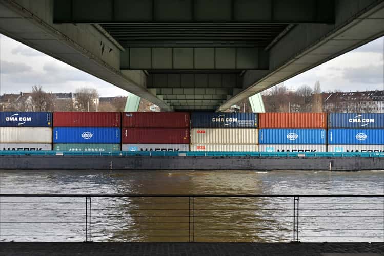 Rhine River Crossing, Cologne