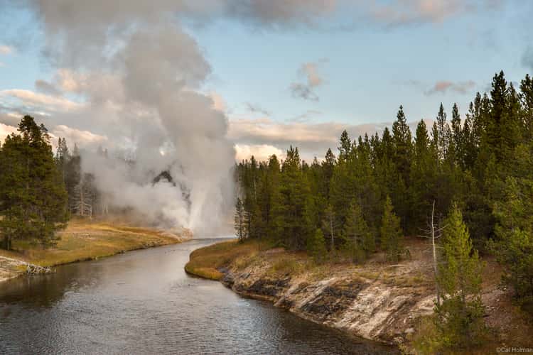 Riverside Geyser