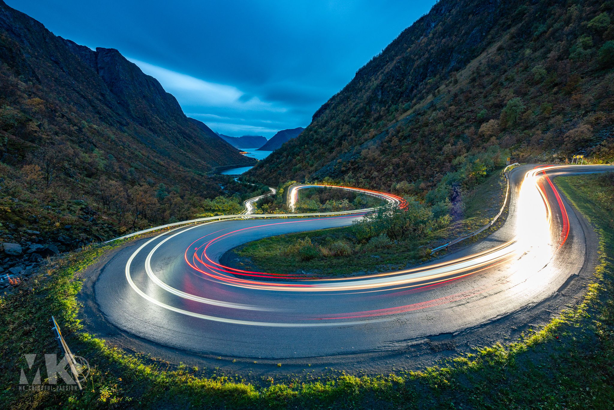 Road to Sifjord, Norway