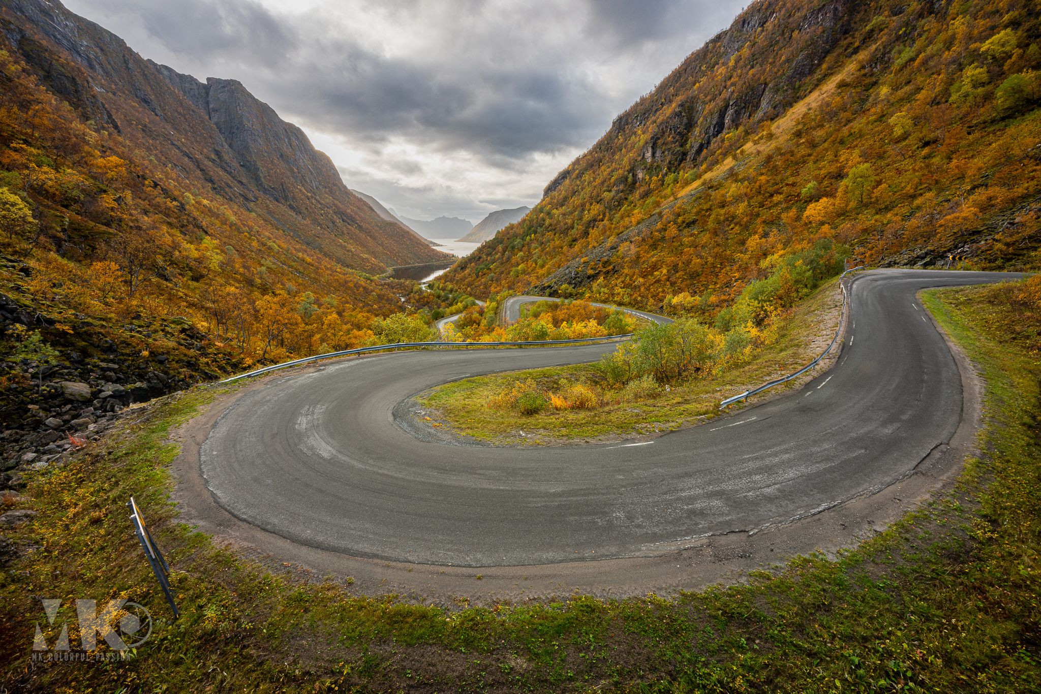 Road to Sifjord, Norway