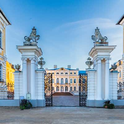 Rundale Castle in Latvia, Latvia