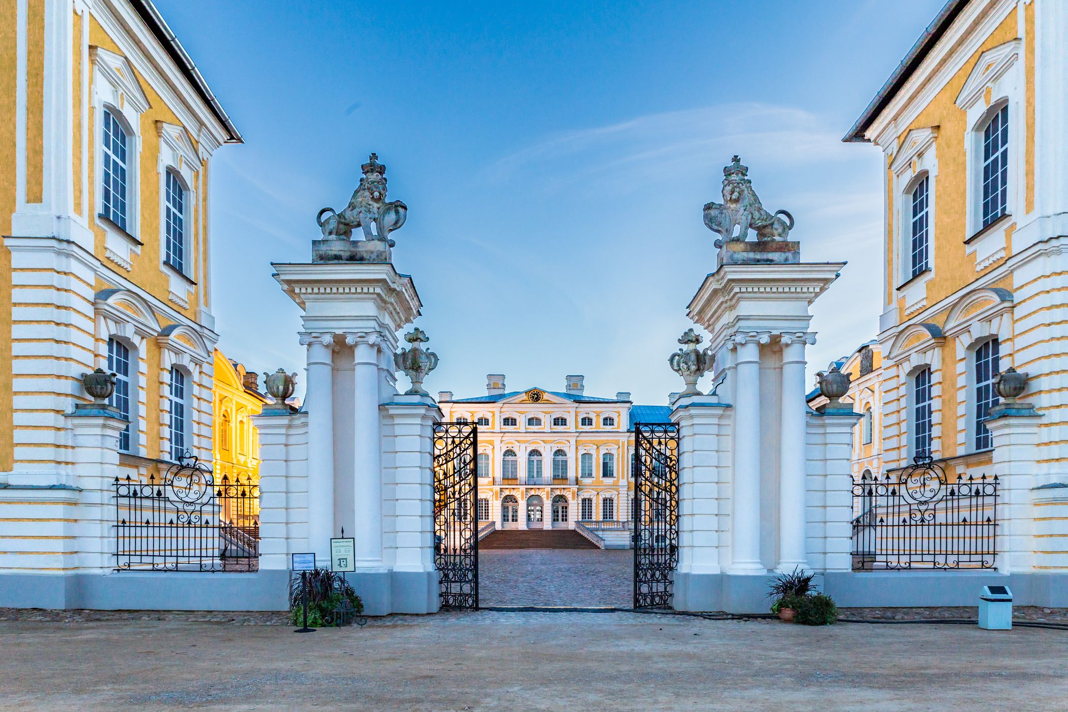 Rundale Castle in Latvia, Latvia