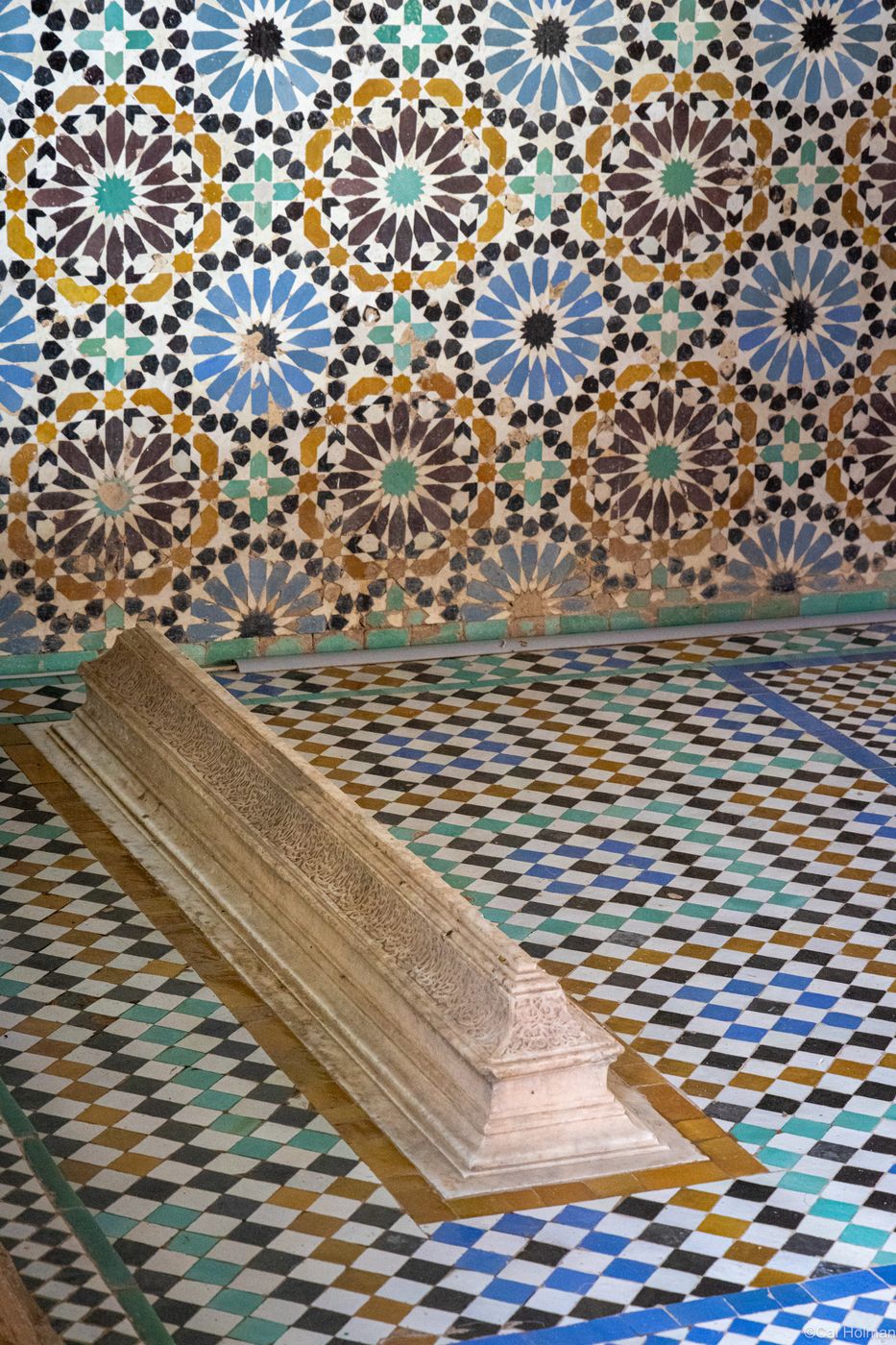 The Saadian tombs, Marrakesh, Morocco