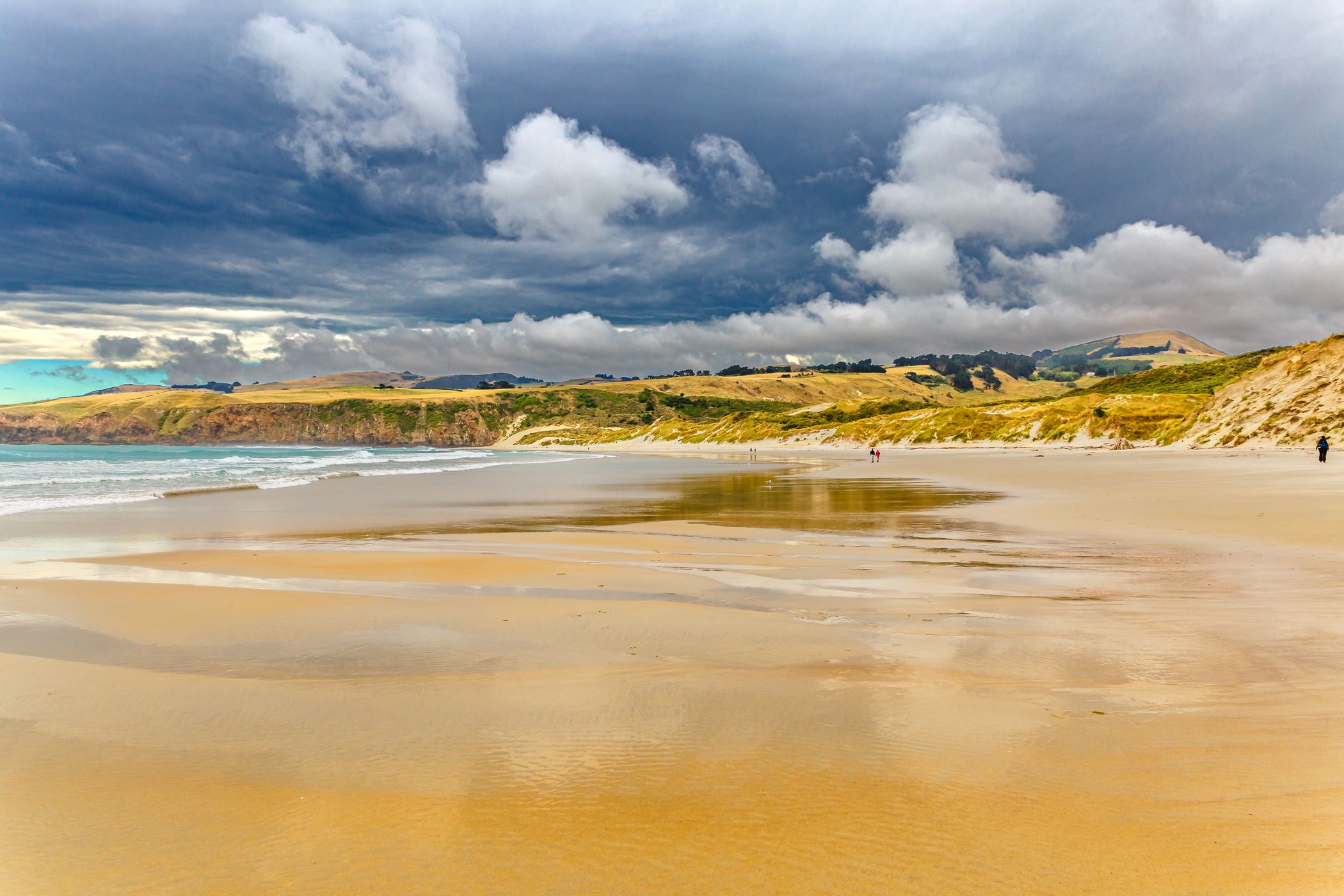 Sandfly Beach, New Zealand