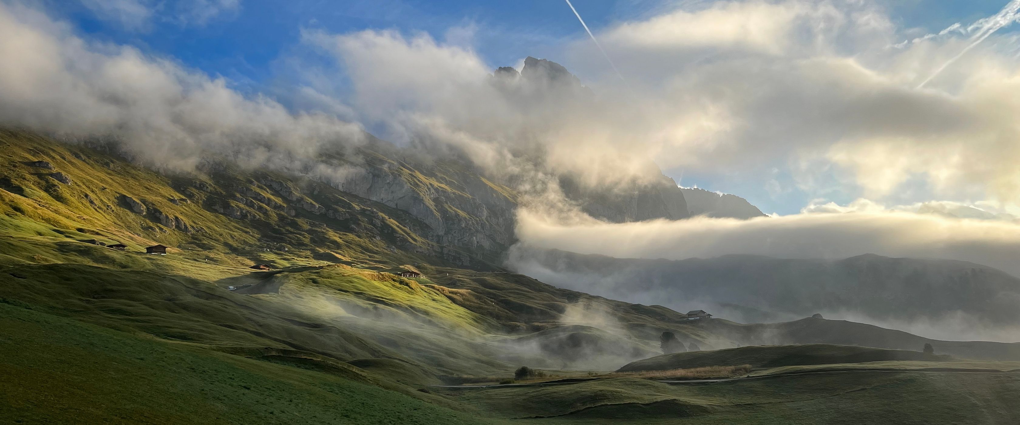 Seceda plateau, Italy