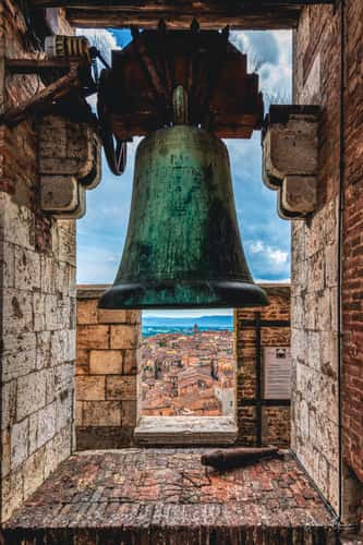 View from Torre del Mangia, Siena, Tuscany