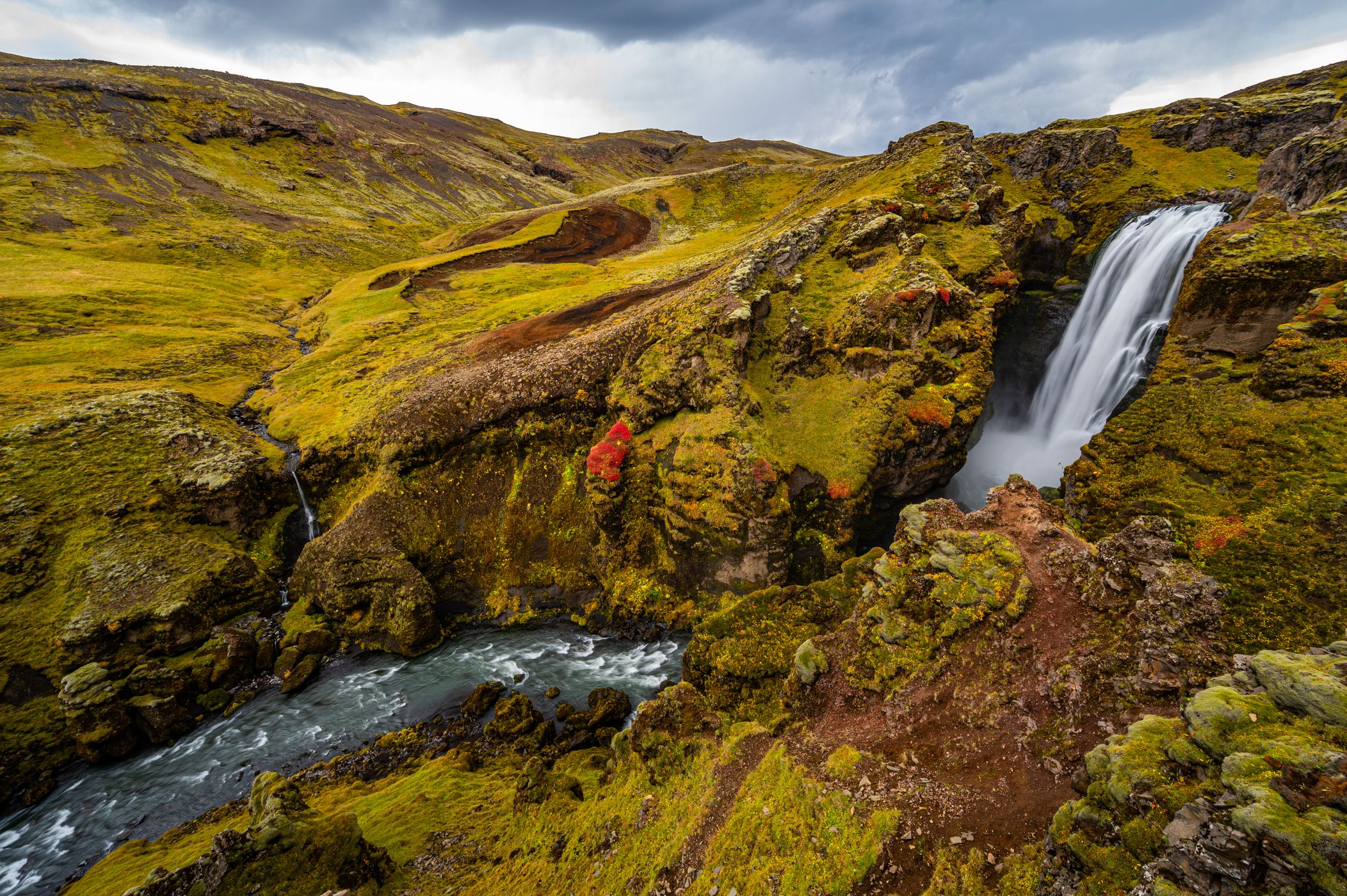 Skálabrekkufoss, Iceland