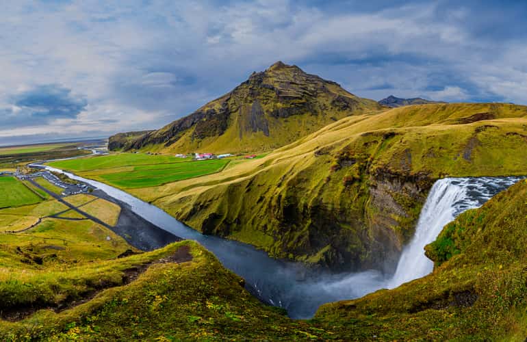 Skógafoss Waterfall