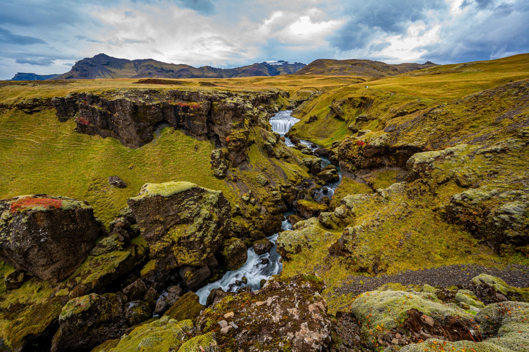 Steinbogafoss, Iceland