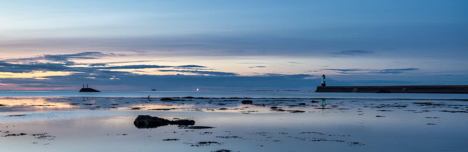 Sunrise Berwick-upon-Tweed, England, UK
