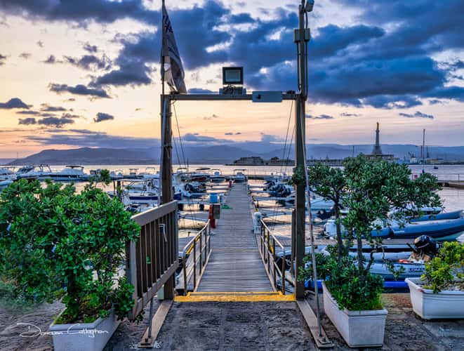 sunrise Marina, Messina, Sicily