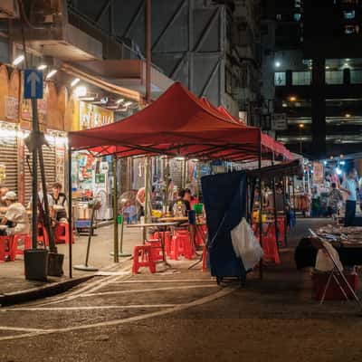 Temple Street - Night Market, Hong Kong