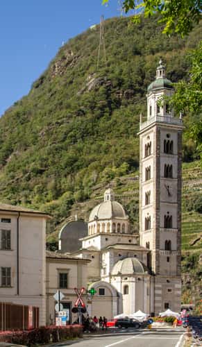 The Basilica at Tirano (Santuaria della Madonna di Tirano)