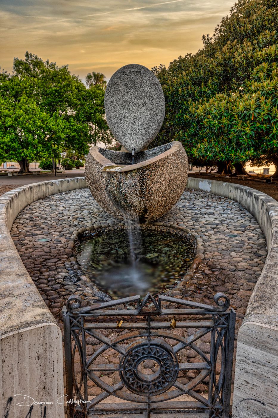 The Bios Fountain, Viale della Libertà, Messina, Sicily, Italy