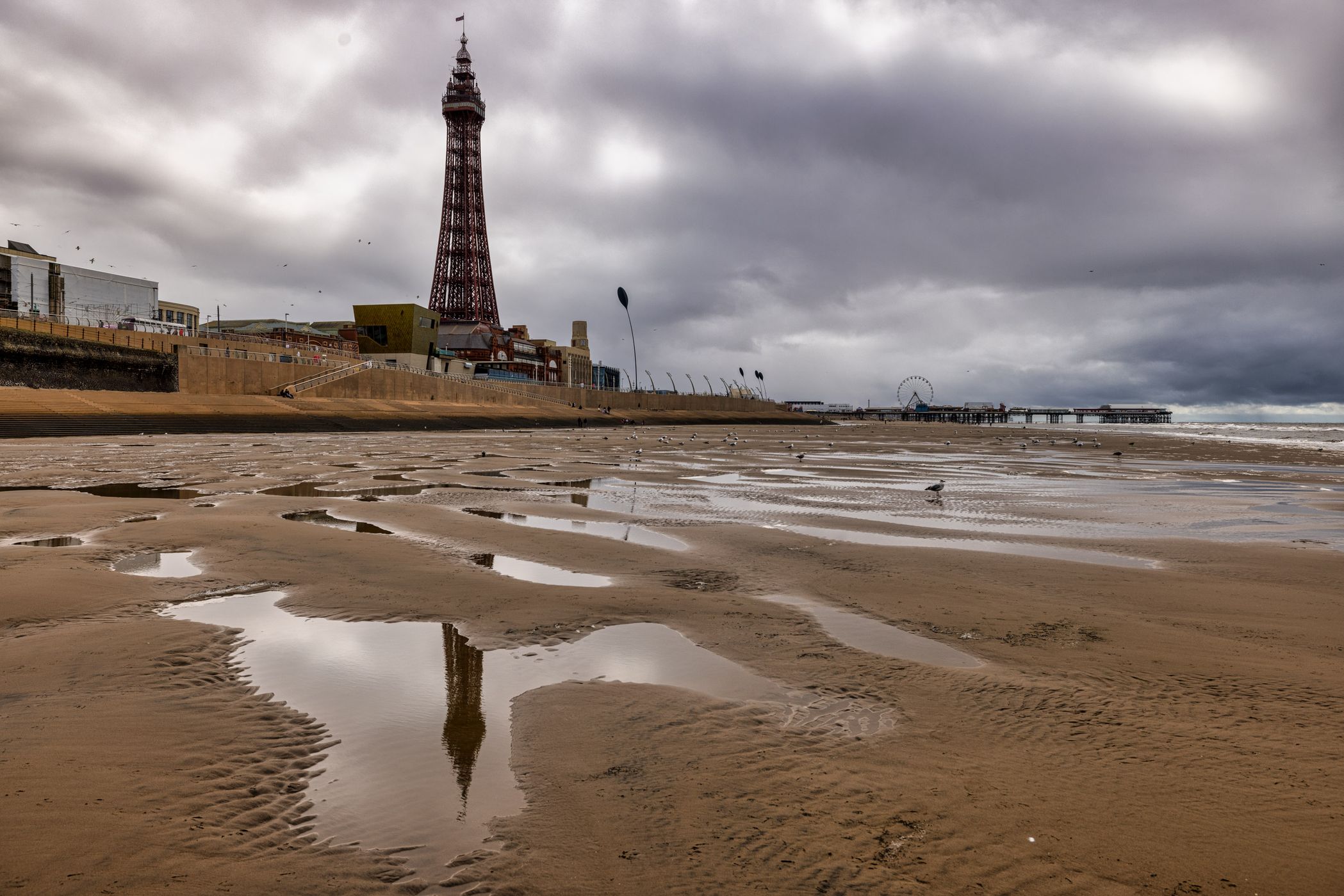 The Blackpool Tower, Blackpool, England, UK, United Kingdom