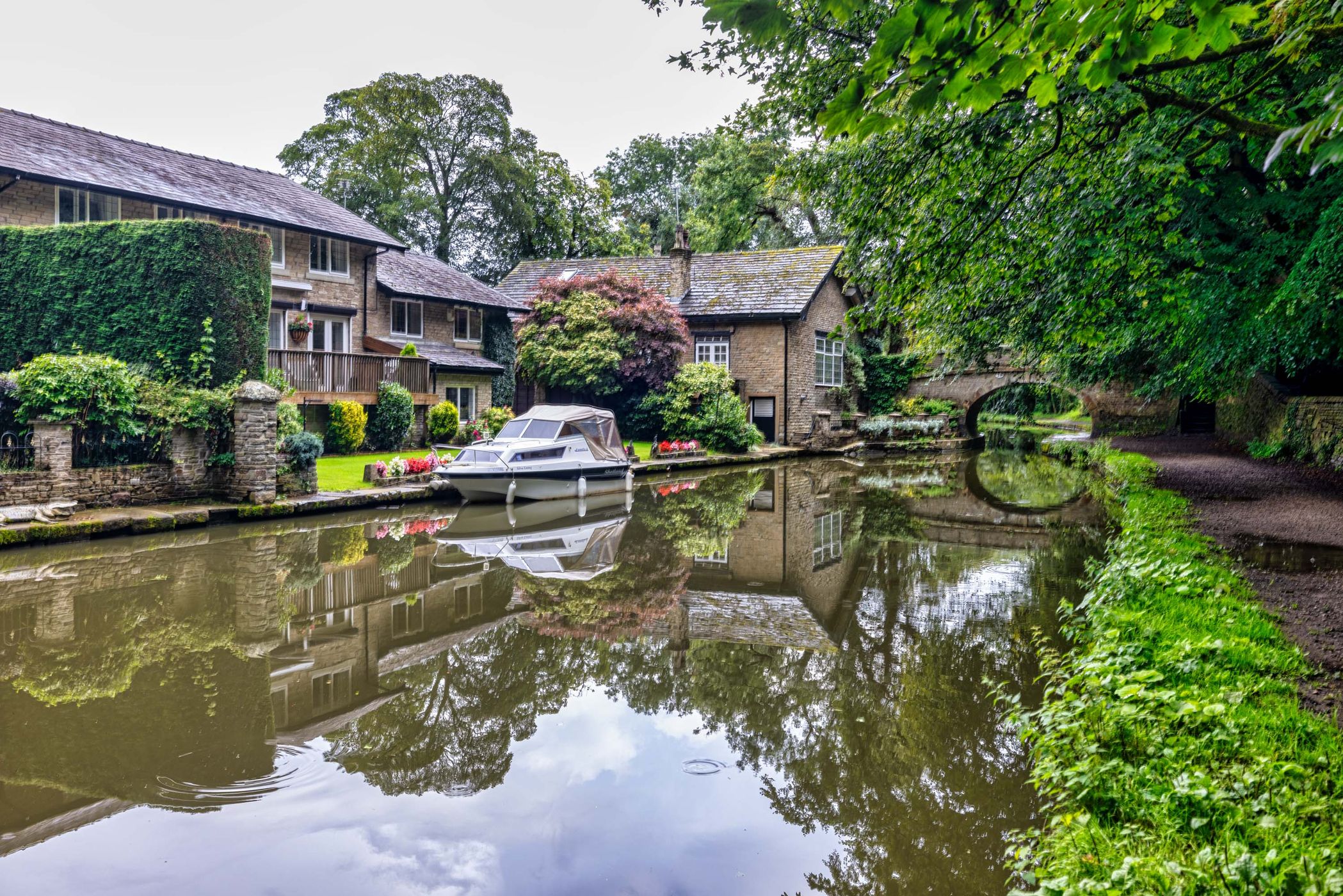 The Canal, Bollington, Macclesfield, England, UK, United Kingdom