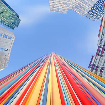 The colored tower, France