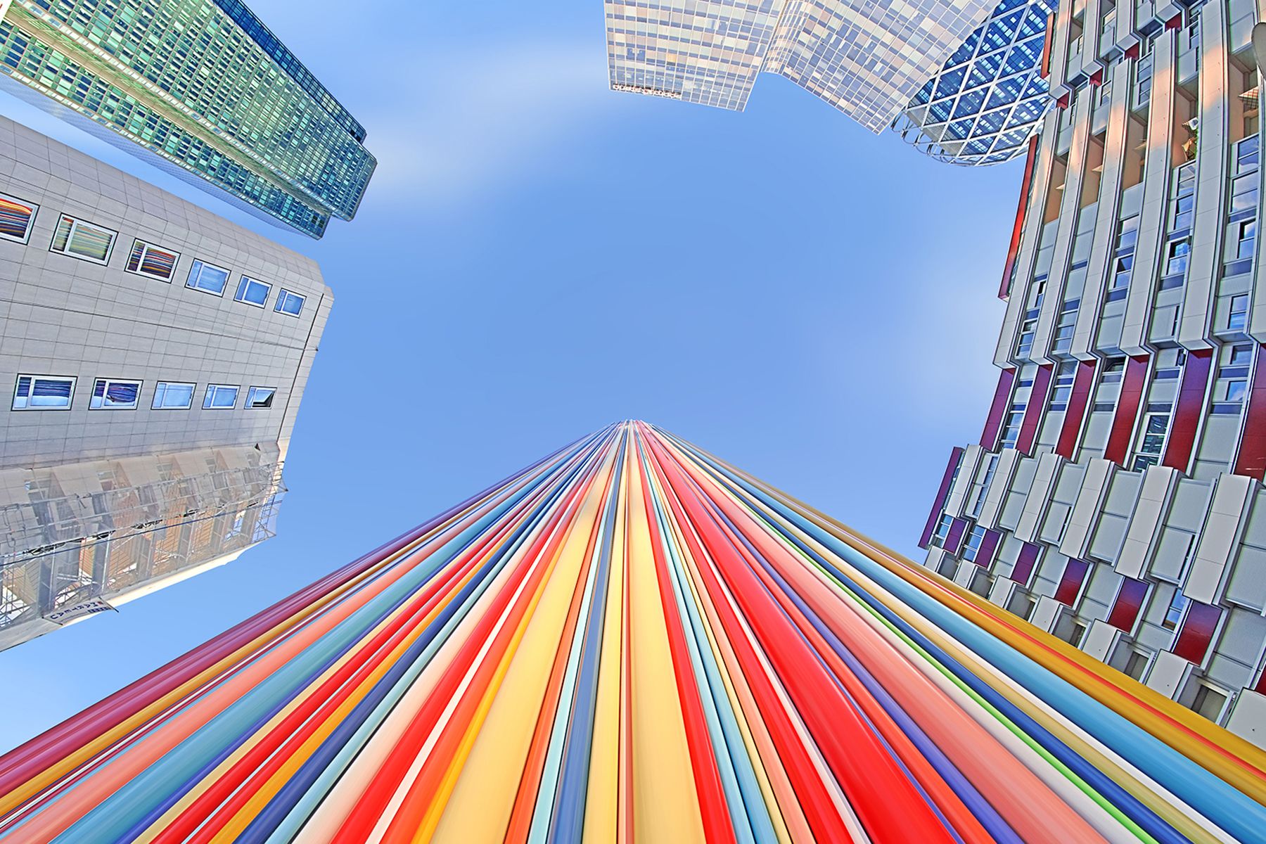 The colored tower, France