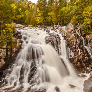 The Devil's Falls in the Mont Tremblant National Park, Canada