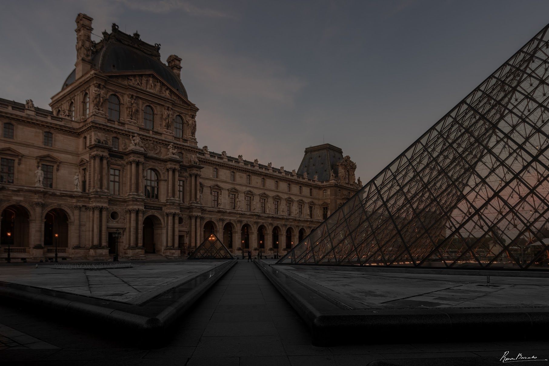 The Louvre Lamps, Paris, France