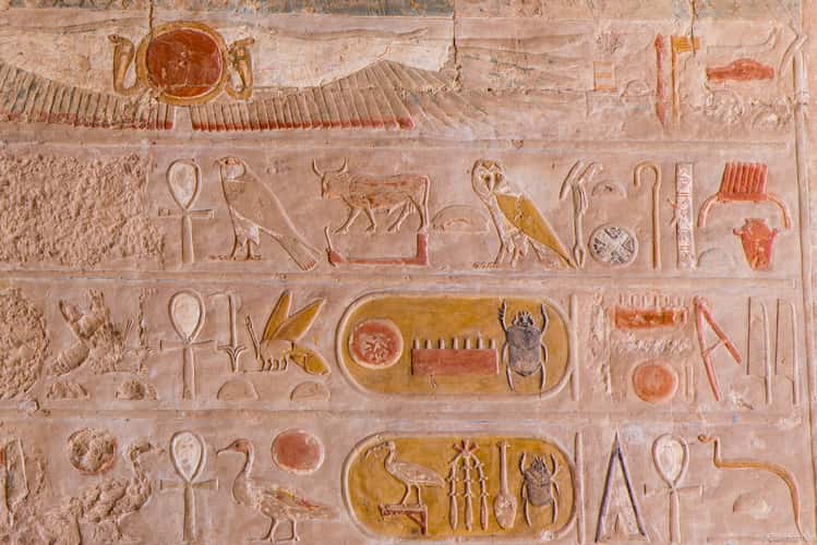 The mortuary Temple of Hatshepsut